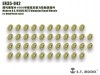 E.T. Model ER35-042 Modern U.S. M1000 HETS Weighted Road Wheels For HOBBYBOSS 85502 1/35